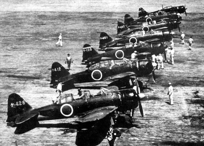 Grupa samolotów A6M2-K