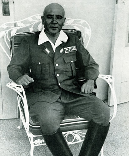 Japoński generał Masaharu Hoomma.