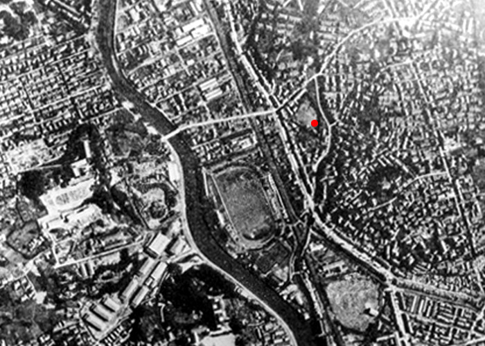 Rejon epicentrum wybuchu bomby atomowej w Nagasaki.